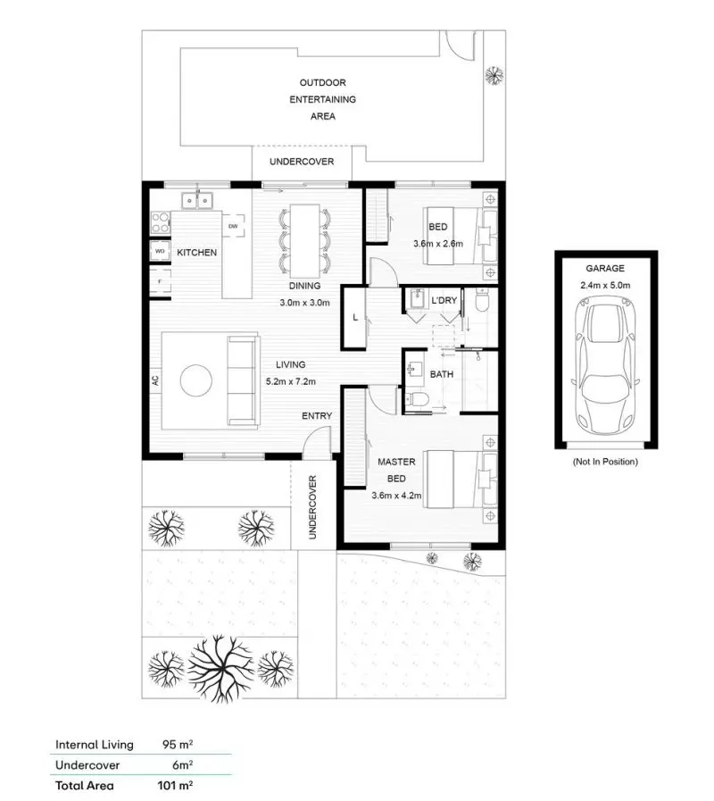 Fresh, Modern Living with Nothing Left to Do