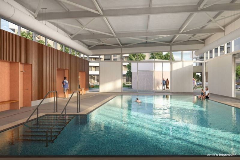 Ground-floor 2-bedroom apartment with private courtyard