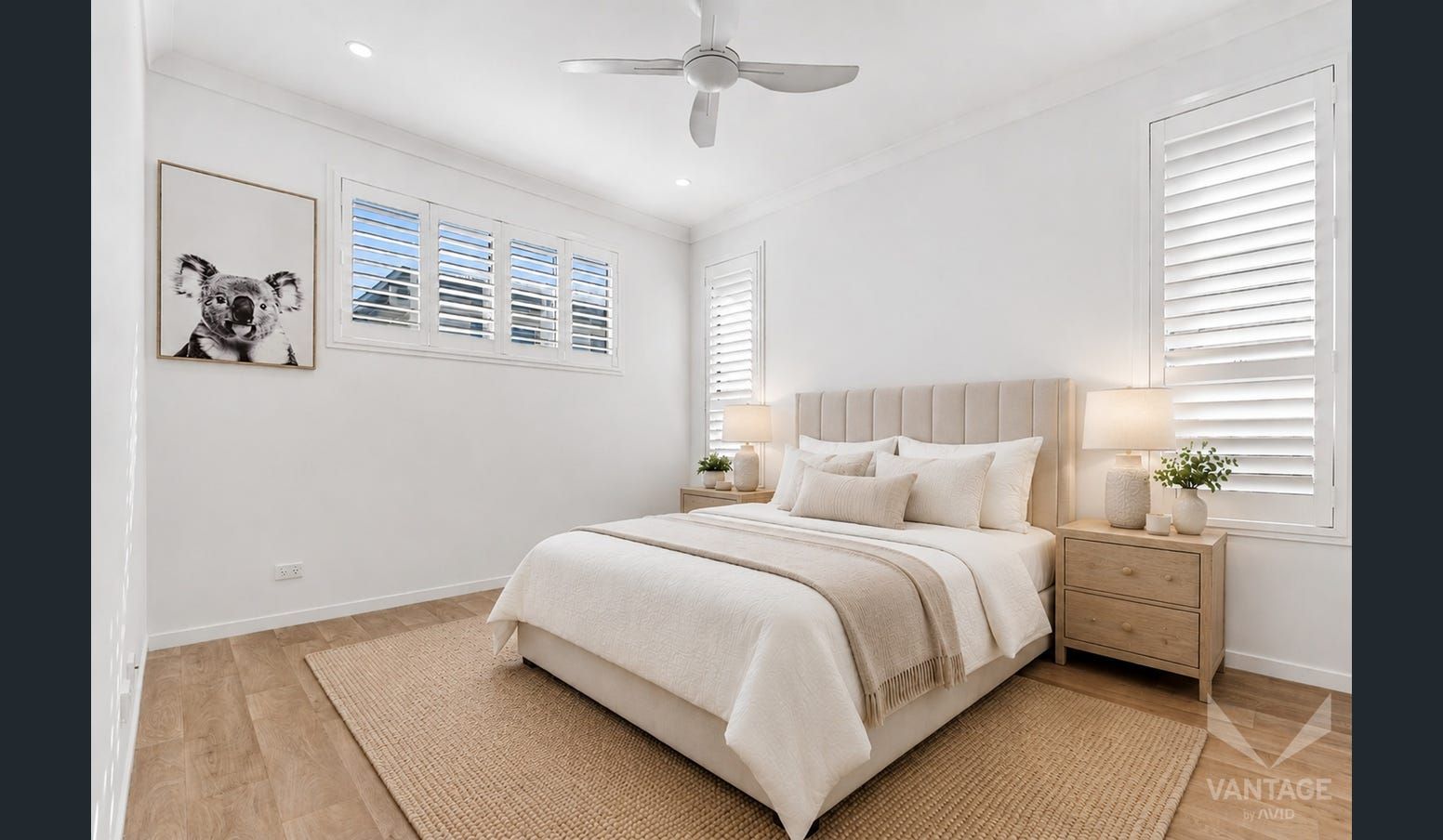 2 bed, double garage modern home