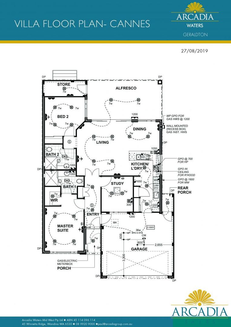 ARCADIA WATERS GERALDTON - New 'CANNES' Design in Stage 3