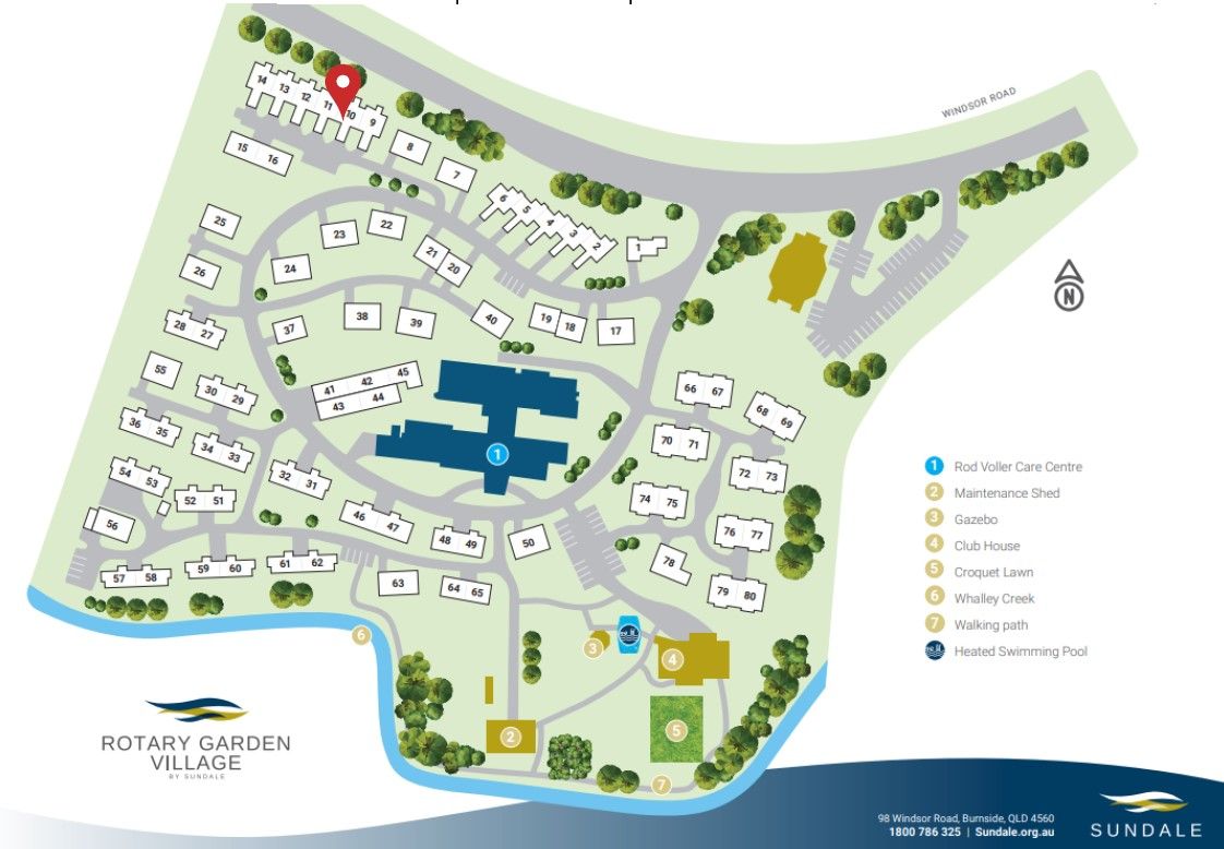 New Listing - 2 Bedroom Unit at Rotary Garden Village
