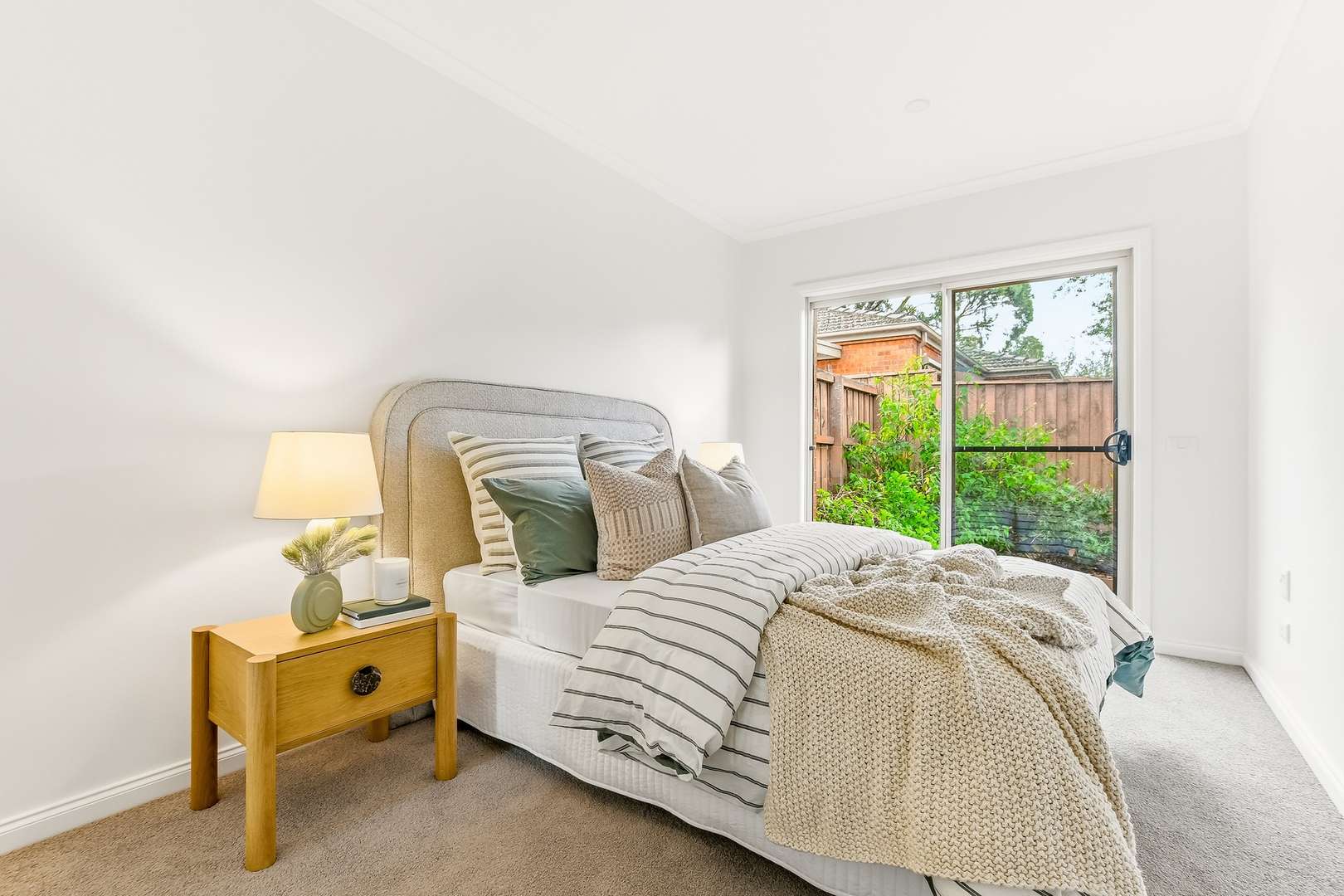 Enjoy park views and privacy in this 2-bedroom villa
