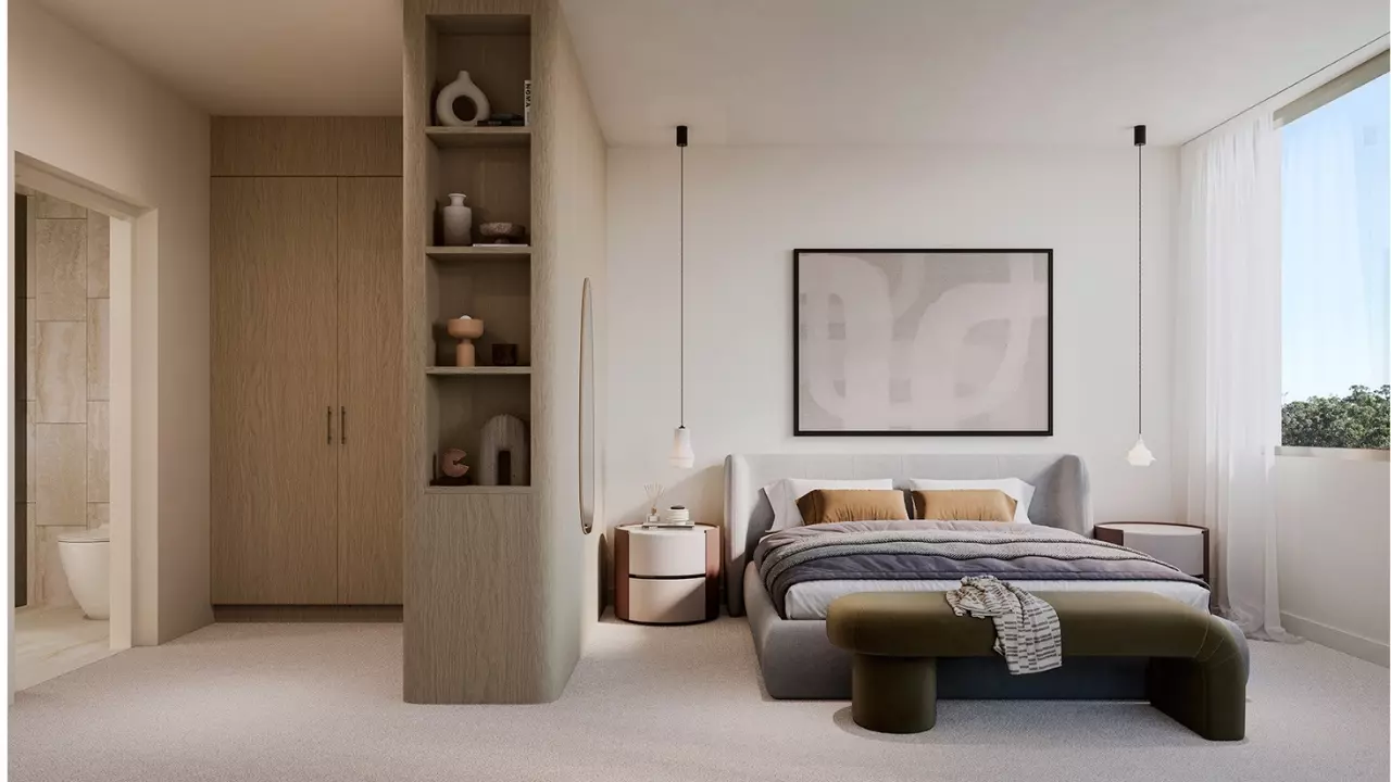 Apartment 11 | Two Bedrooms + Full Study with No Common Walls