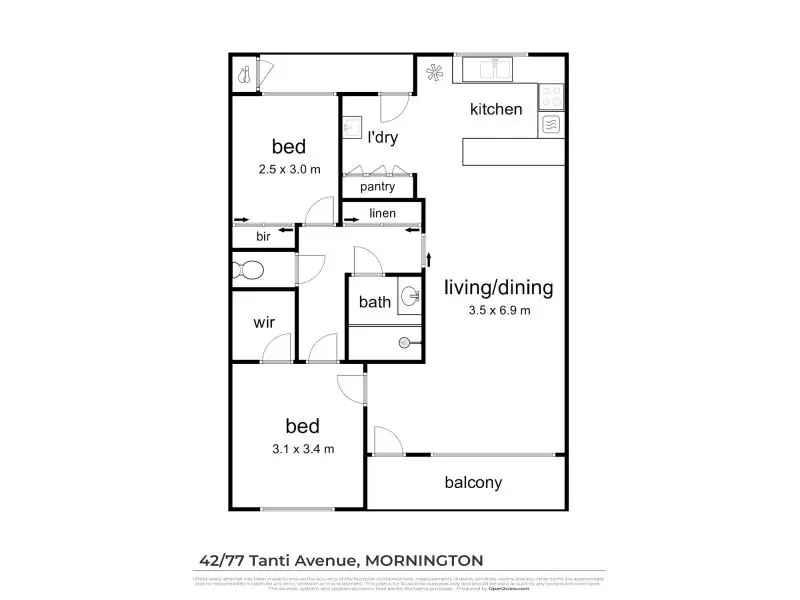 DEPOSIT TAKEN - Charming 2br unit overlooking Tanti Creek Reserve