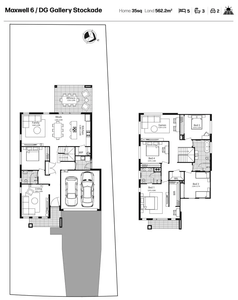 Large and Modern Family Home