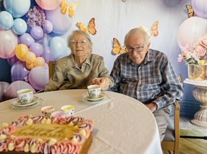 Centenarians Celebrate 77 years of Marriage this Valentine's Day