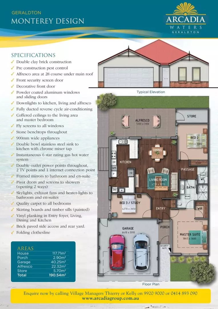 Fully furnished display home
