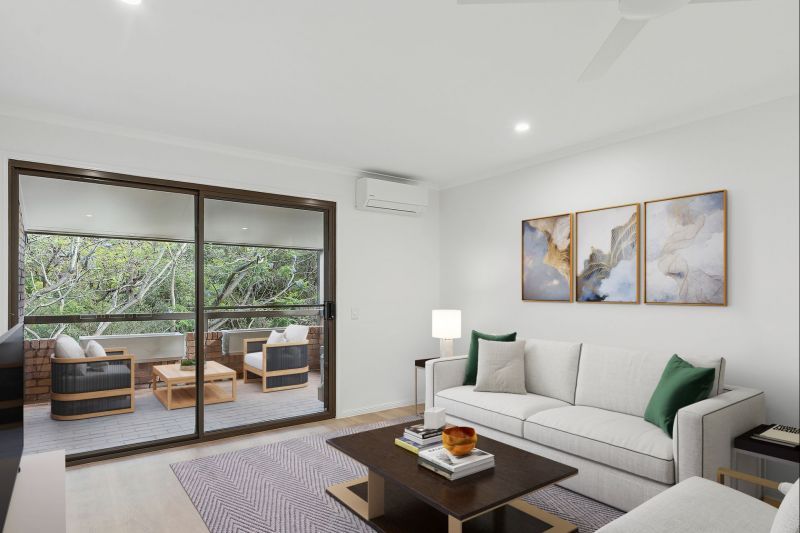 Two-bedroom apartment nestled amongst the trees