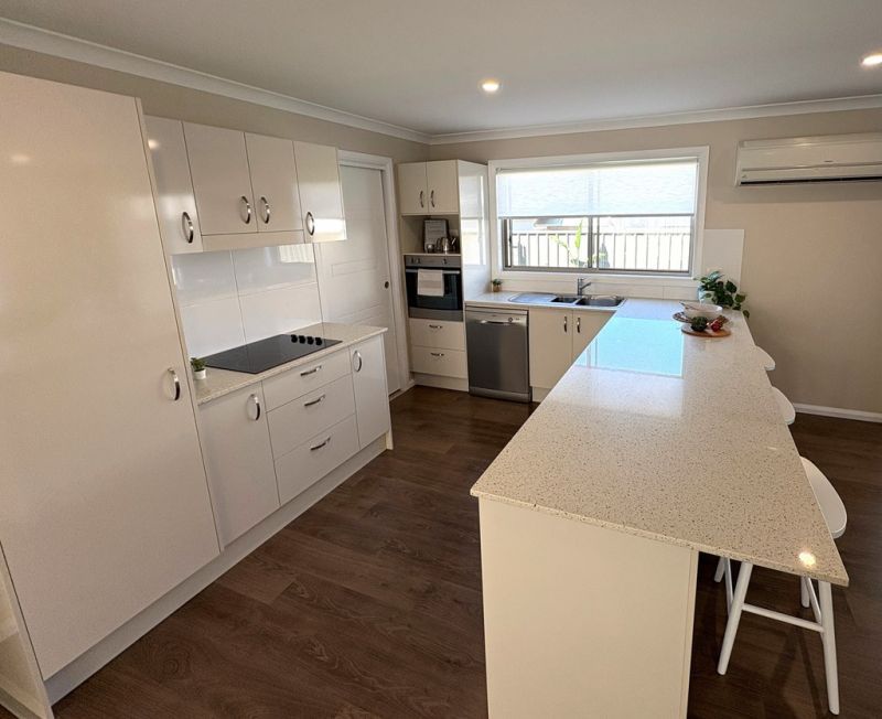 This functional home features ample space.