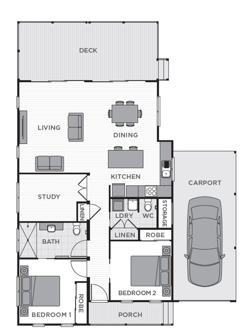 2 Bed + Study: Over 55s Independent Living at its Finest