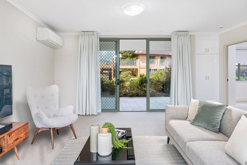 Delightful garden unit offers easy, low-maintenance lifestyle