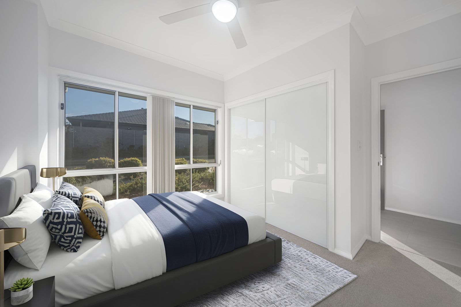 Brand new spacious two-bedroom villa, close to the community village