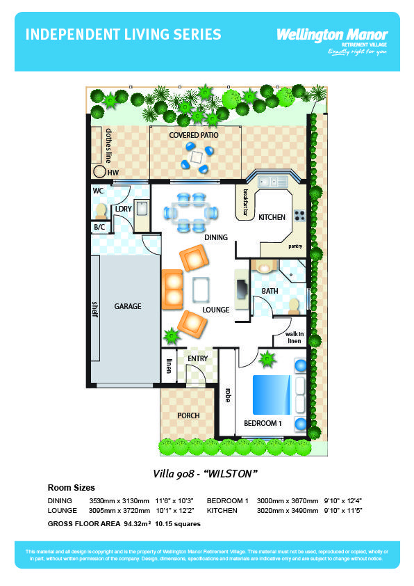 1 bedroom, fully refurbishing