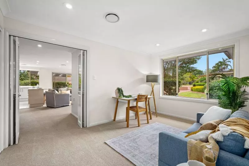 Tropical rainforest location. 