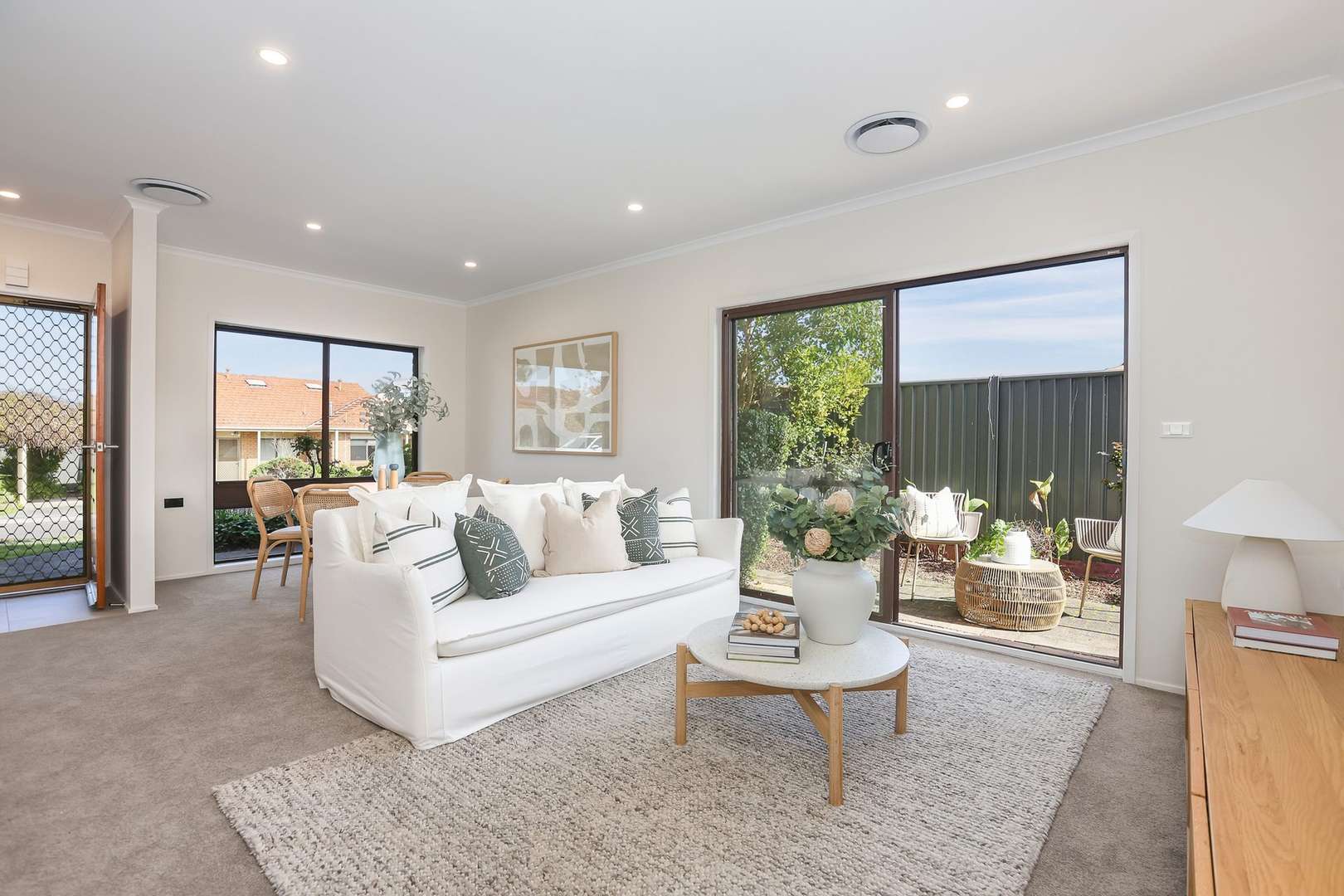 Well positioned two-bedroom plus study villa