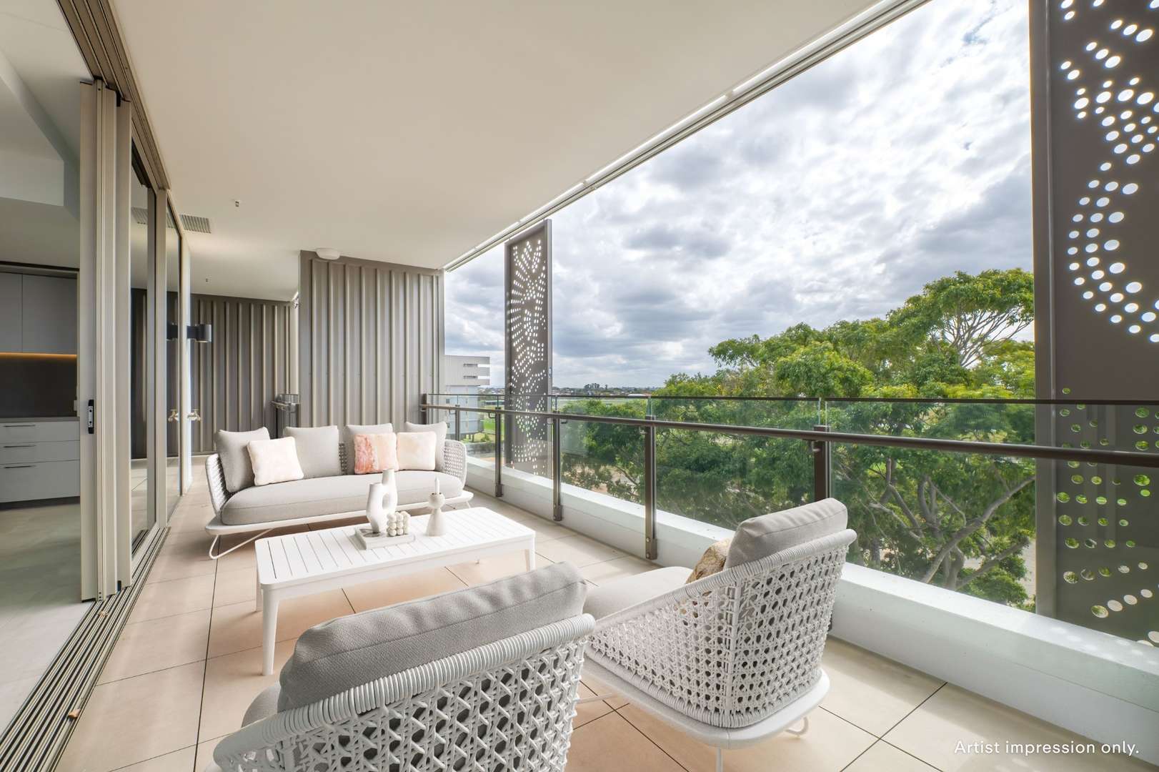 Urban Sophistication with Sweeping Balcony Views - P402