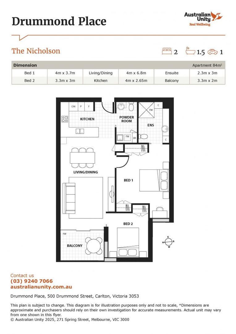 Your Next Chapter Starts Here - Two Bedroom Retirement Living in Carlton