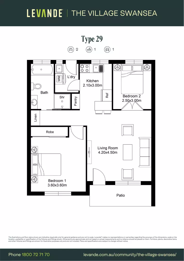 Two Bedroom | Villa 6