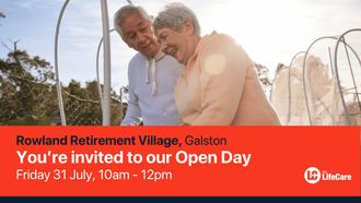 RSL LifeCare Rowland Village Open Day