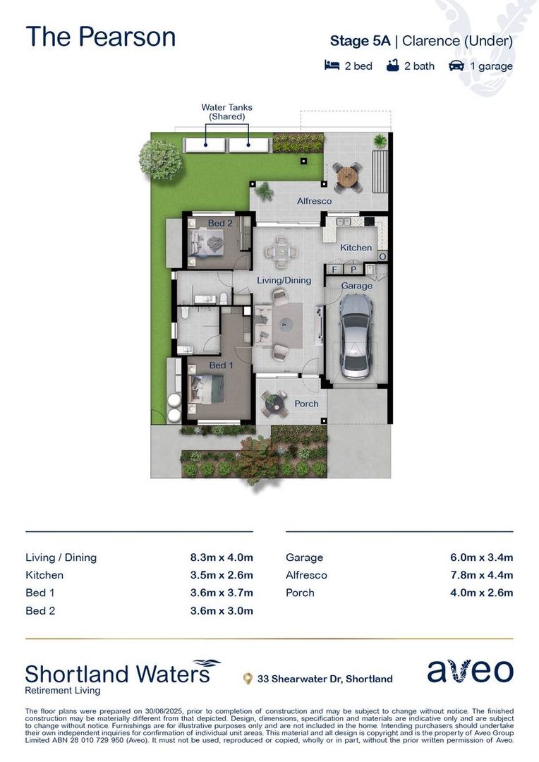 Beautifully positioned villa with golf course views