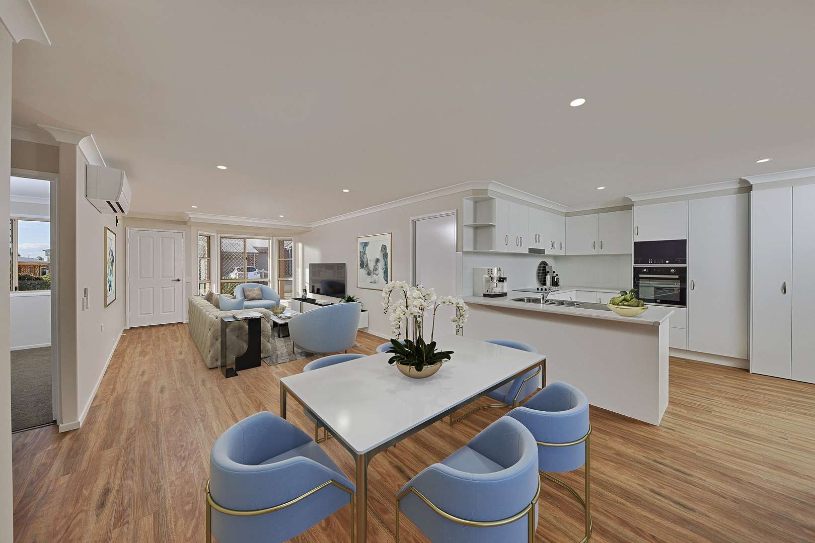 Lovely two bedroom retirement unit available now