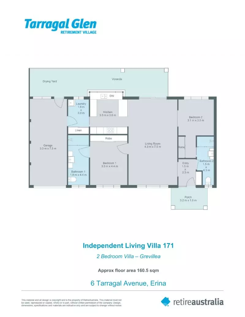 Newly Refurbished 2 Bedroom Villa