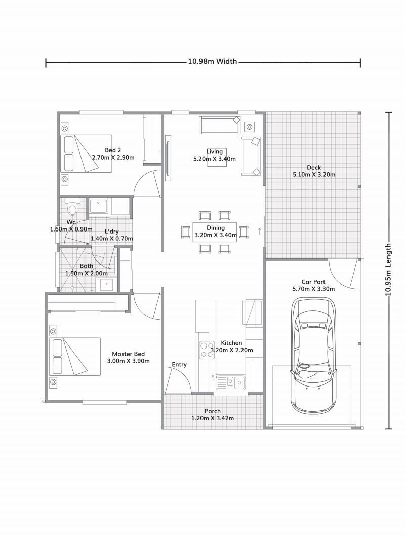 The perfect downsizer home
