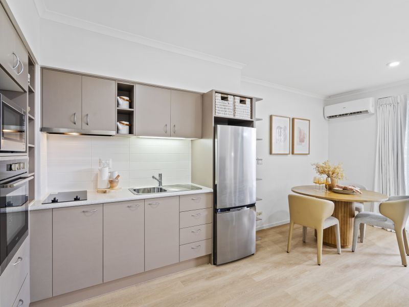 Modern one-bedroom apartment