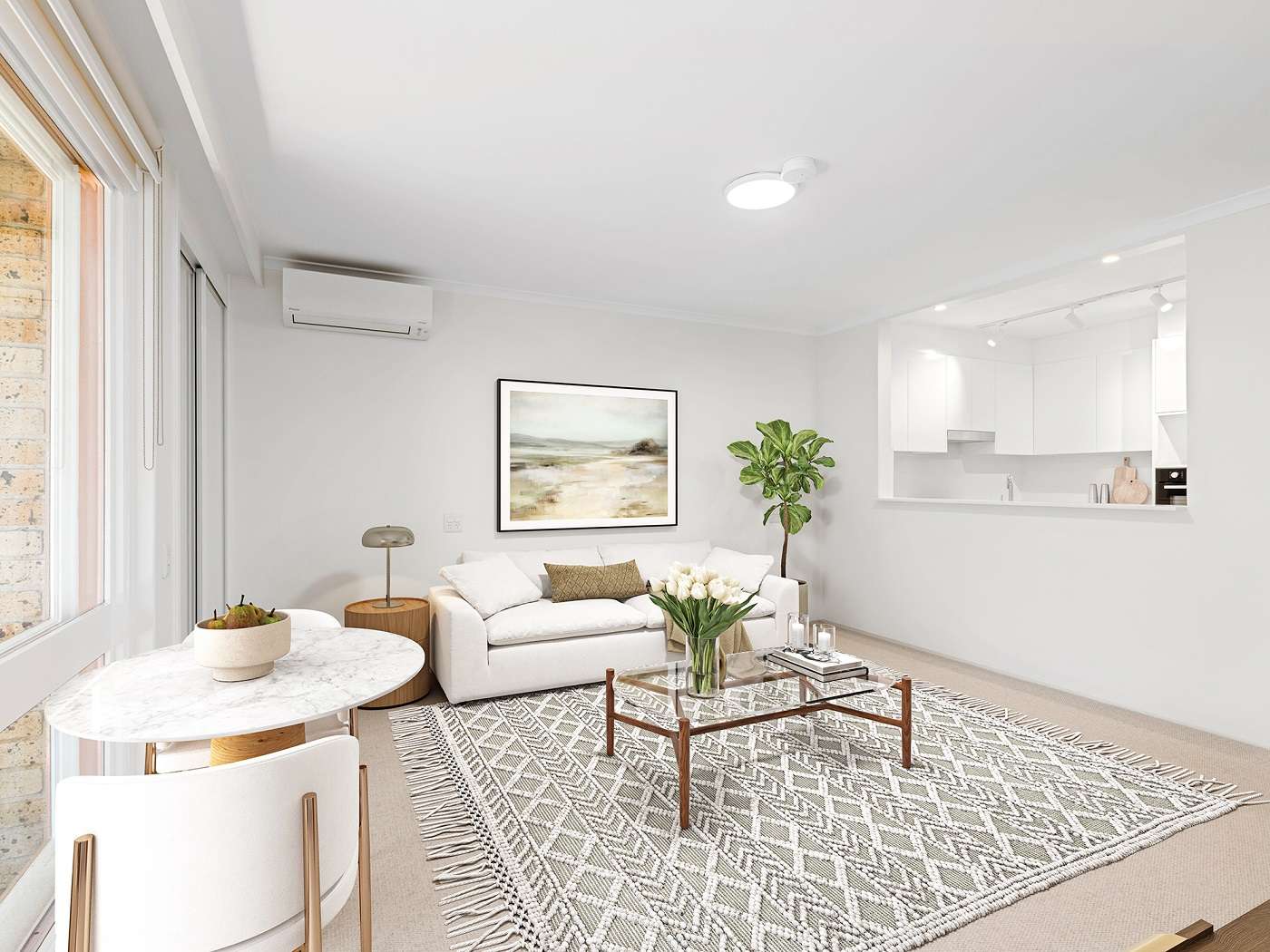 Tranquility in a One Bedroom Refurbished Unit over looking Chatswood Golf Course