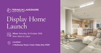 Teraglin Lakeshore Display Home Launch