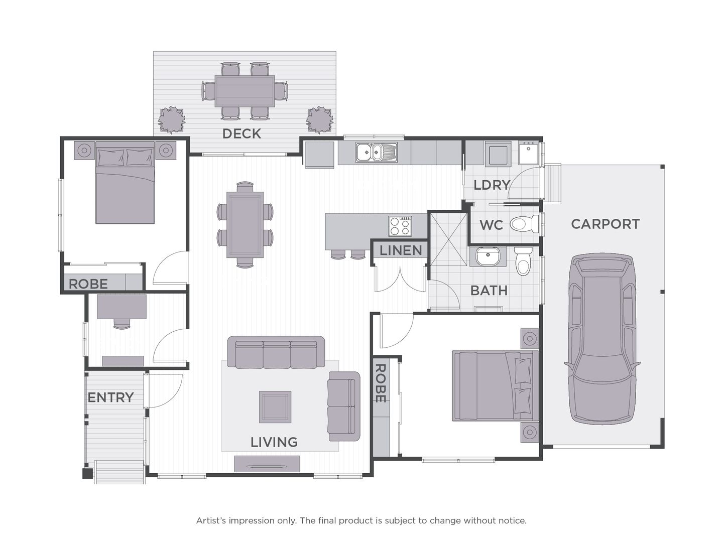 You'll enjoy living in style and comfort