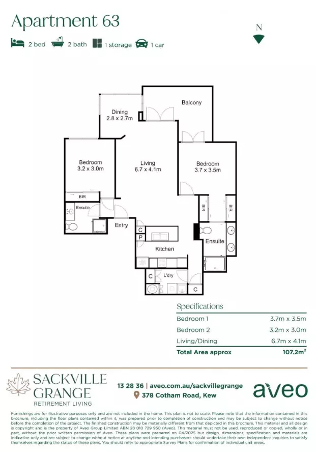 63/378 Cotham Road Kew, VIC 3101