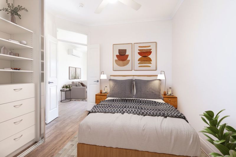 Spacious and light filled serviced apartment