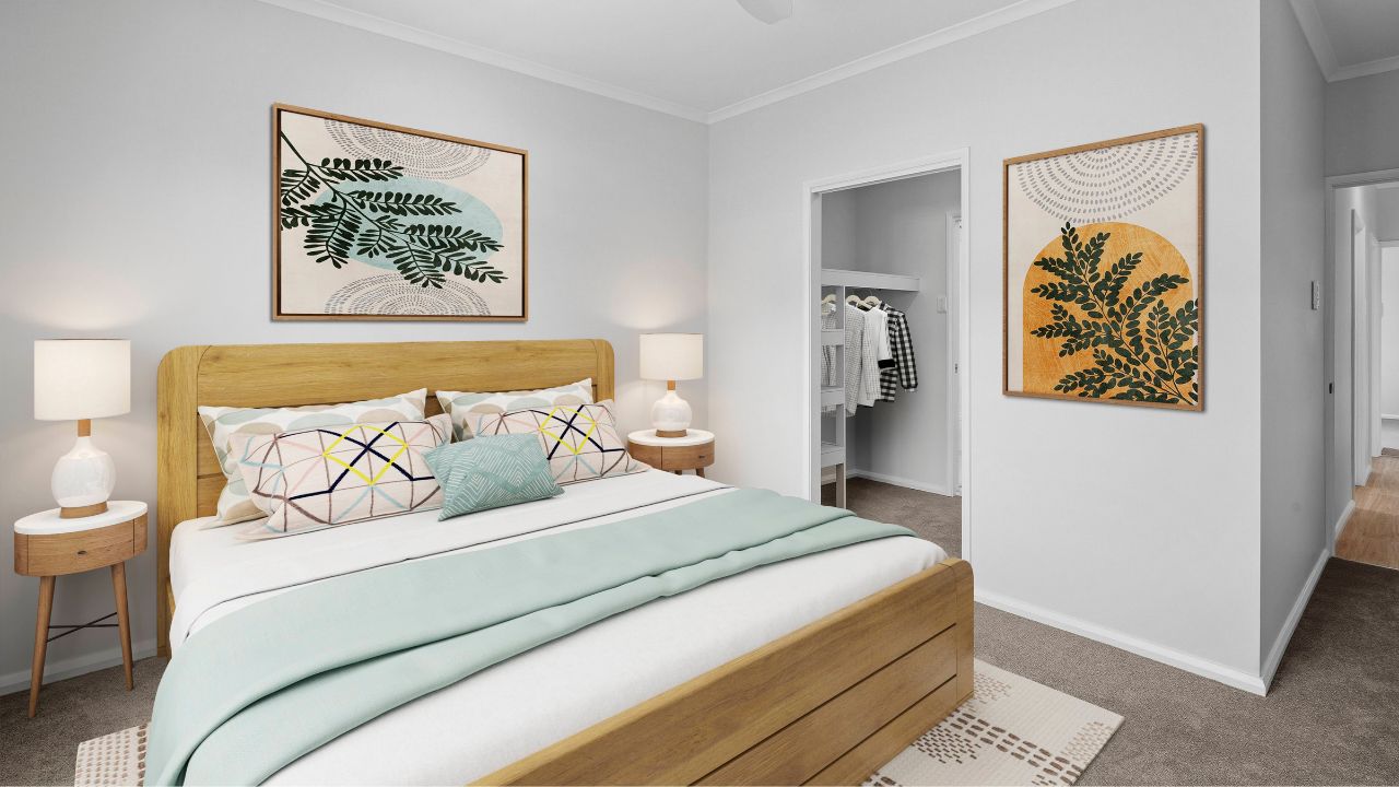 The Harper is a three bedroom home packed with modern features.