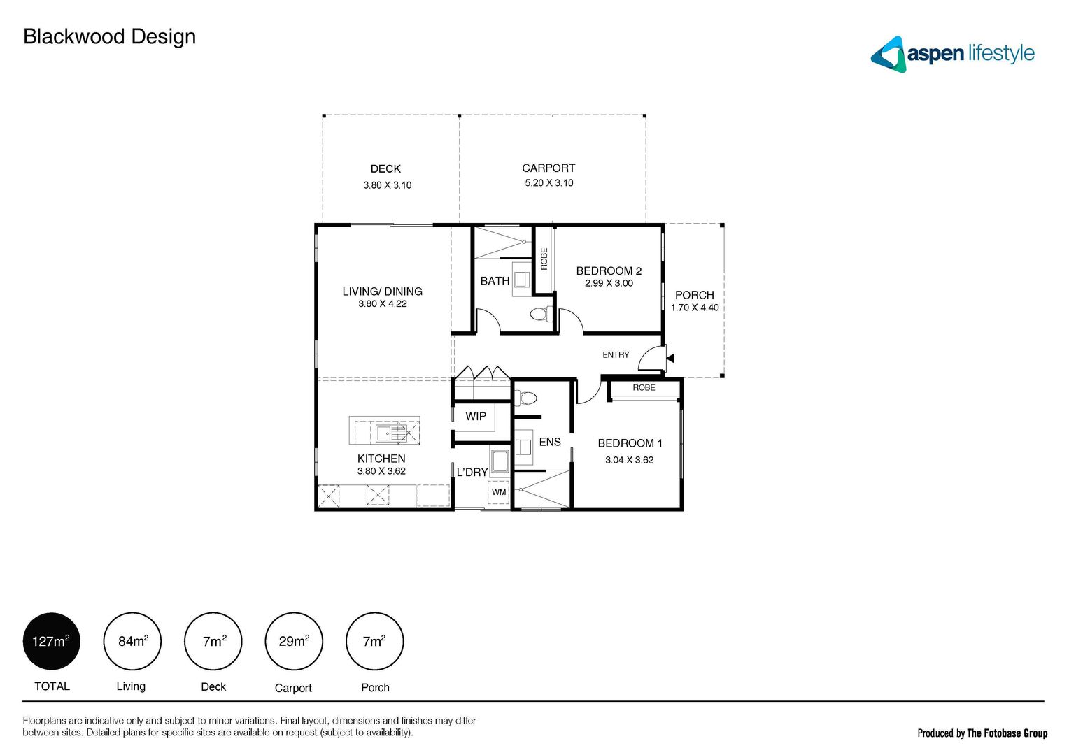 New Build - Spacious 2 Bedroom, 2 Bathroom, Single Carport