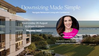 Downsizing Made Simple with Rachel Lane at Woolooware Shores