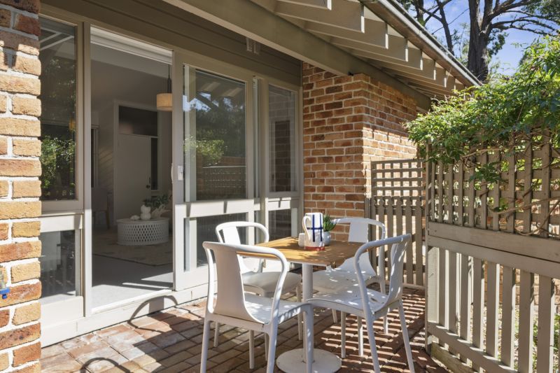 Fully renovated cottage-style retirement unit basks in warm north aspect