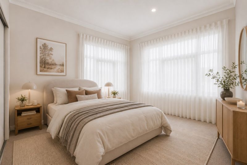 Premium two-bedroom apartment with a private courtyard