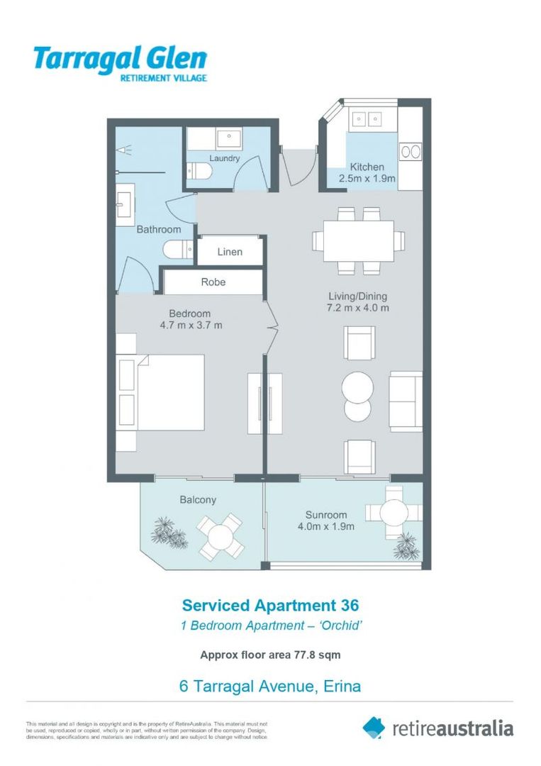 This north facing apartment is sure to impress with views overlooking the stunning Balinese Garden