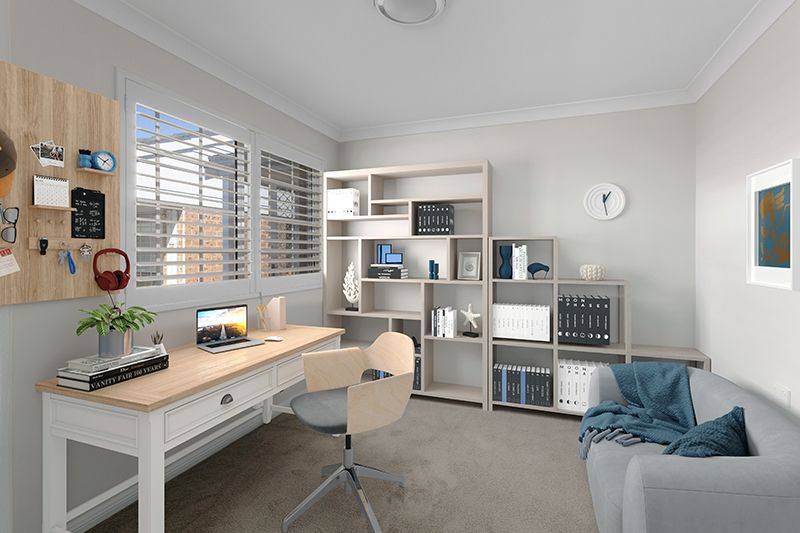 Newly renovated 3 bedroom unit with garden and district views