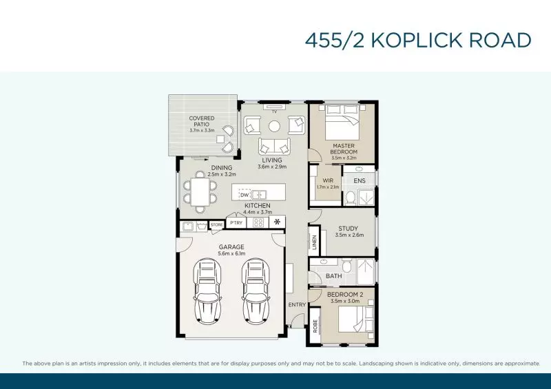 Tranquil Living, Spacious Backyard