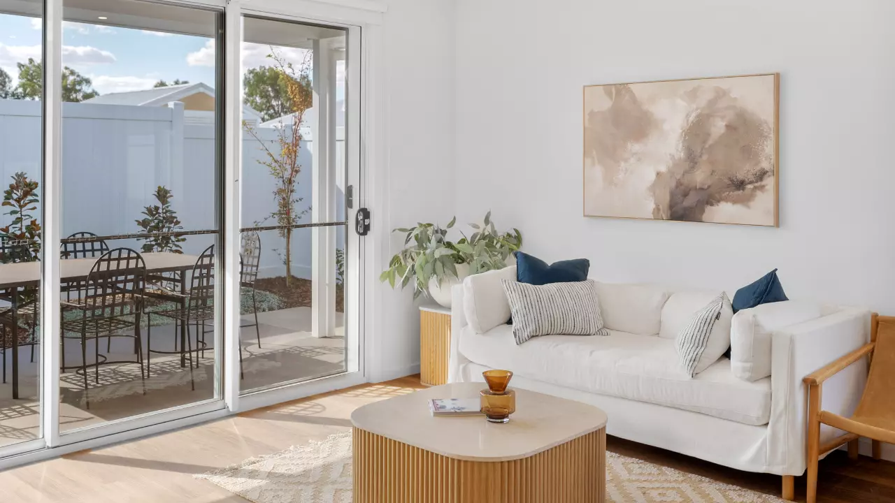 Live, work and relax in The Rowe with two bedrooms and a spacious study - Lot 12.