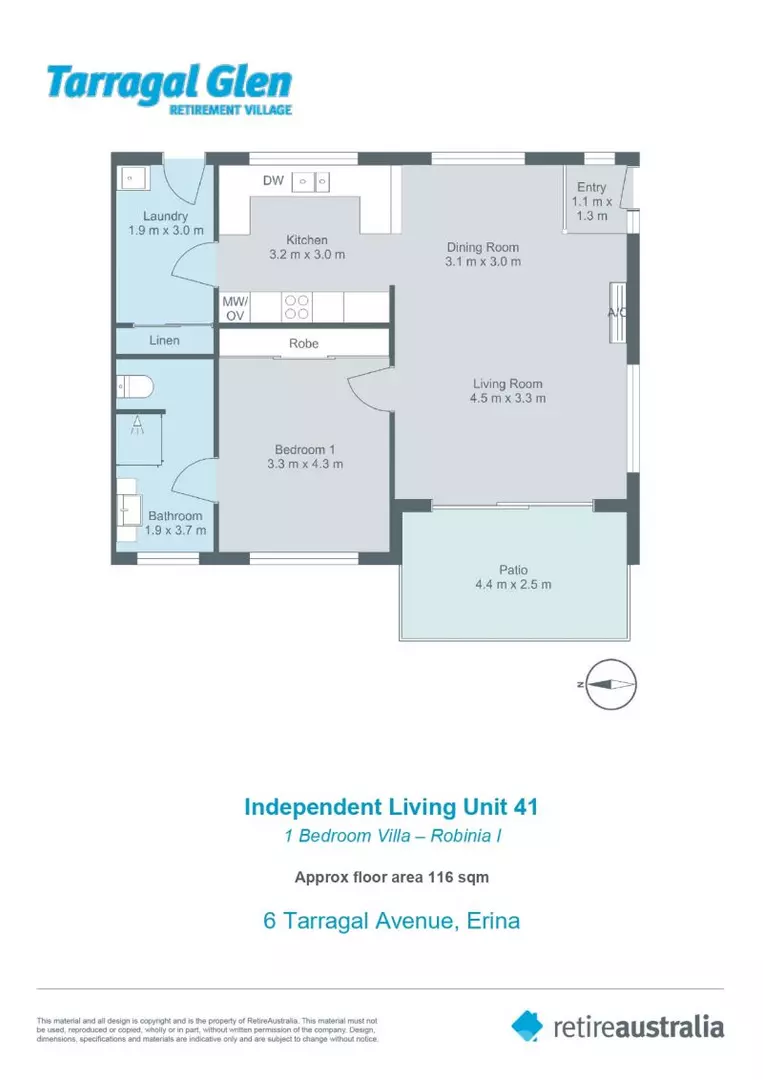 Enjoy the morning sun from this ground floor East facing Unit