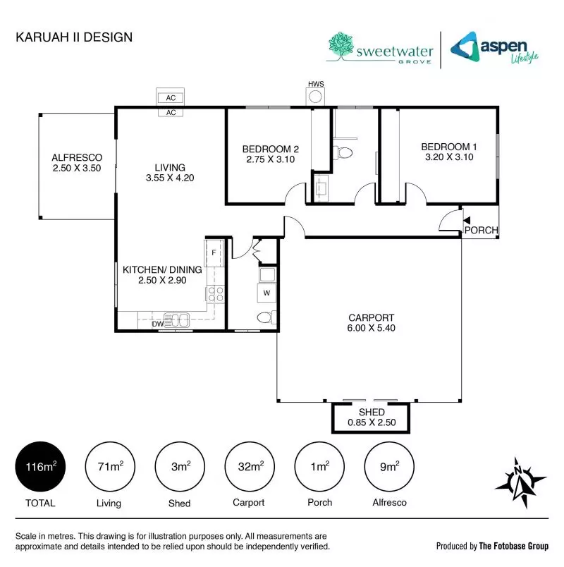 Modern 2-Bedroom Home with Wetland Views