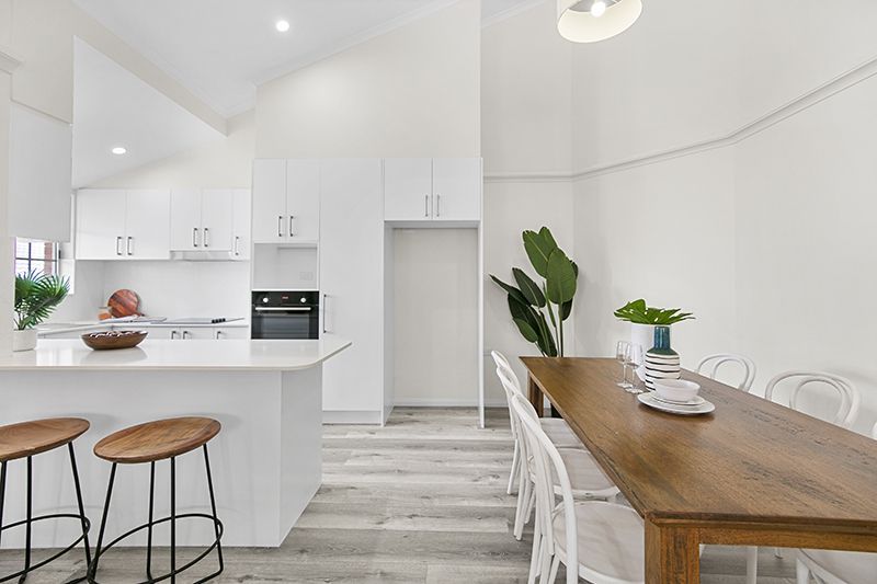 Gorgeously renovated 3 bedroom unit with modern look, level access and leafy district views.