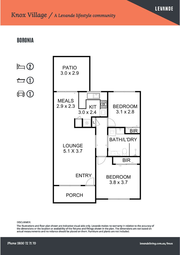 50/466 Burwood Hwy, Knox Village, Wantirna South
