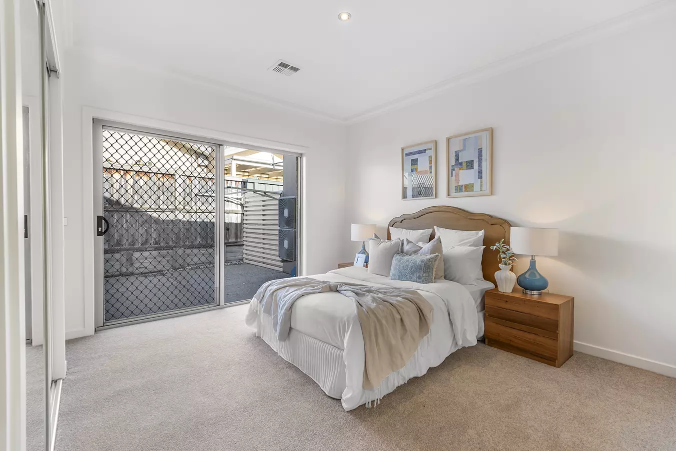 Modern, Oversized Two Bedroom Villa with Plenty of Natural Light and Courtyard