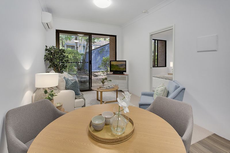 Beautiful ground-floor one-bedroom apartment