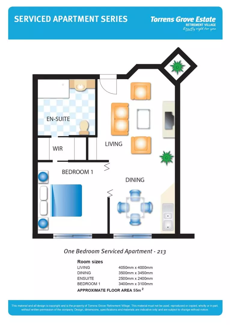 Embrace a relaxing lifestyle in a well-appointed serviced apartment