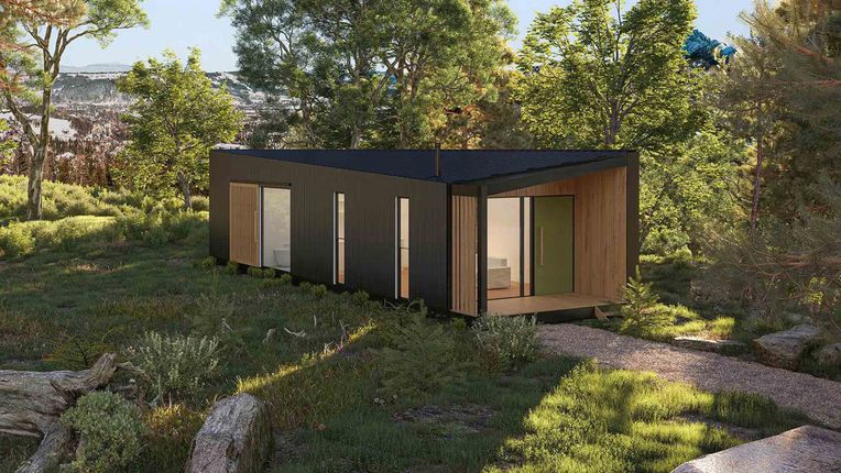A modern take on fully furnished, relocatable modular homes
